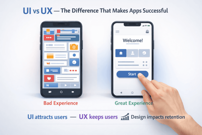 The Role of UI/UX in Building Successful Mobile Apps