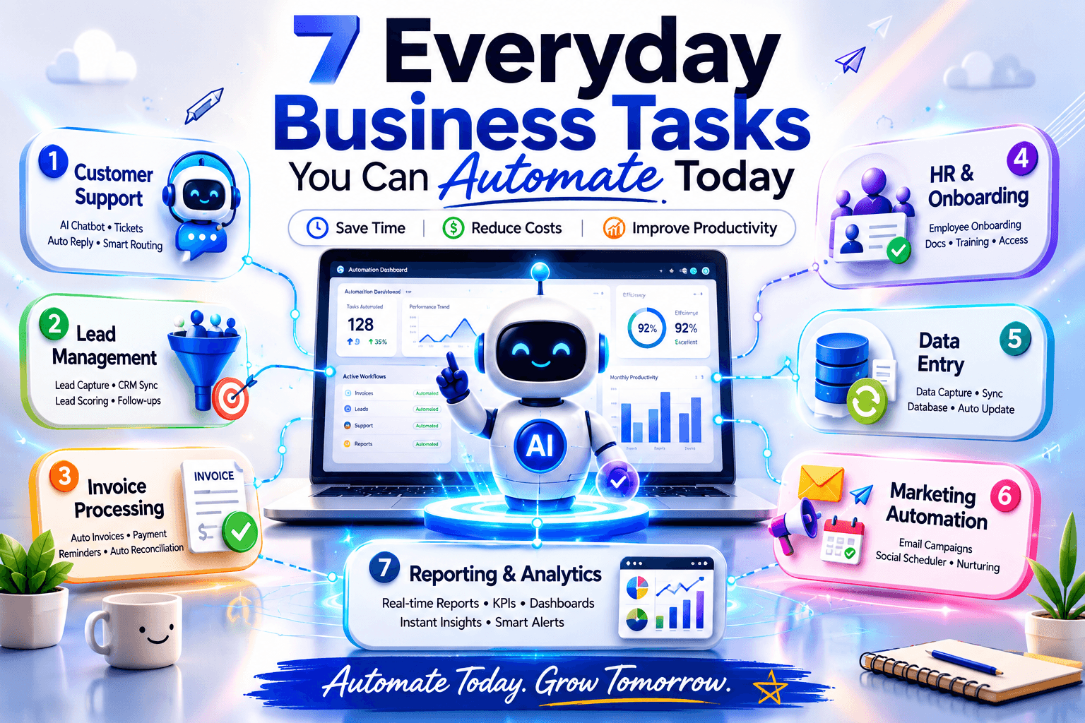 7 Everyday Business Tasks You Can Automate Today