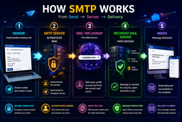 SMTP Explained: How Business Email Sending Actually Works