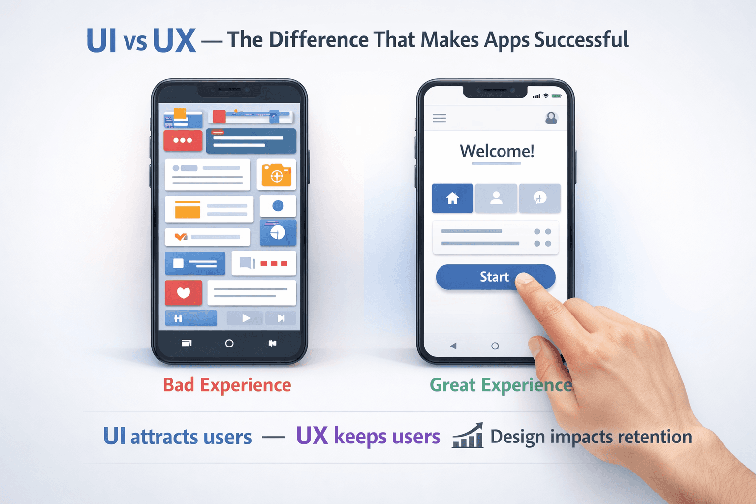The Role of UI/UX in Building Successful Mobile Apps