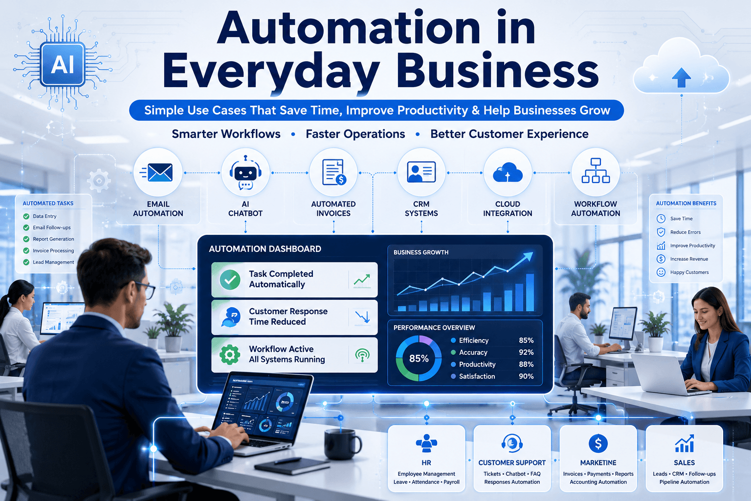 Automation in Everyday Business: Simple Use Cases Anyone Can Understand