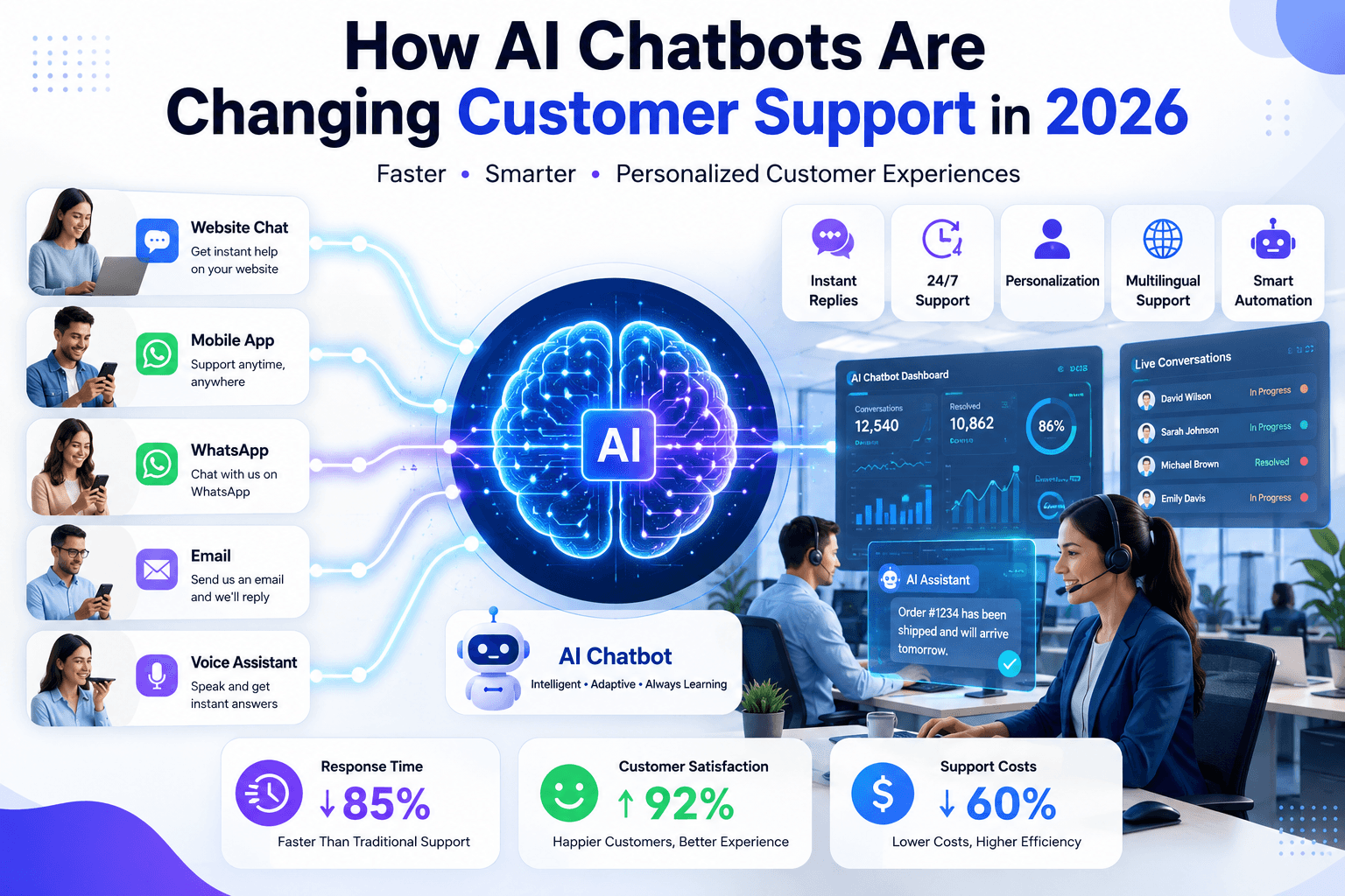 How AI Chatbots Are Changing Customer Support in 2026