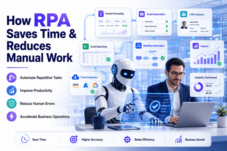 How RPA Saves Time and Reduces Manual Work
